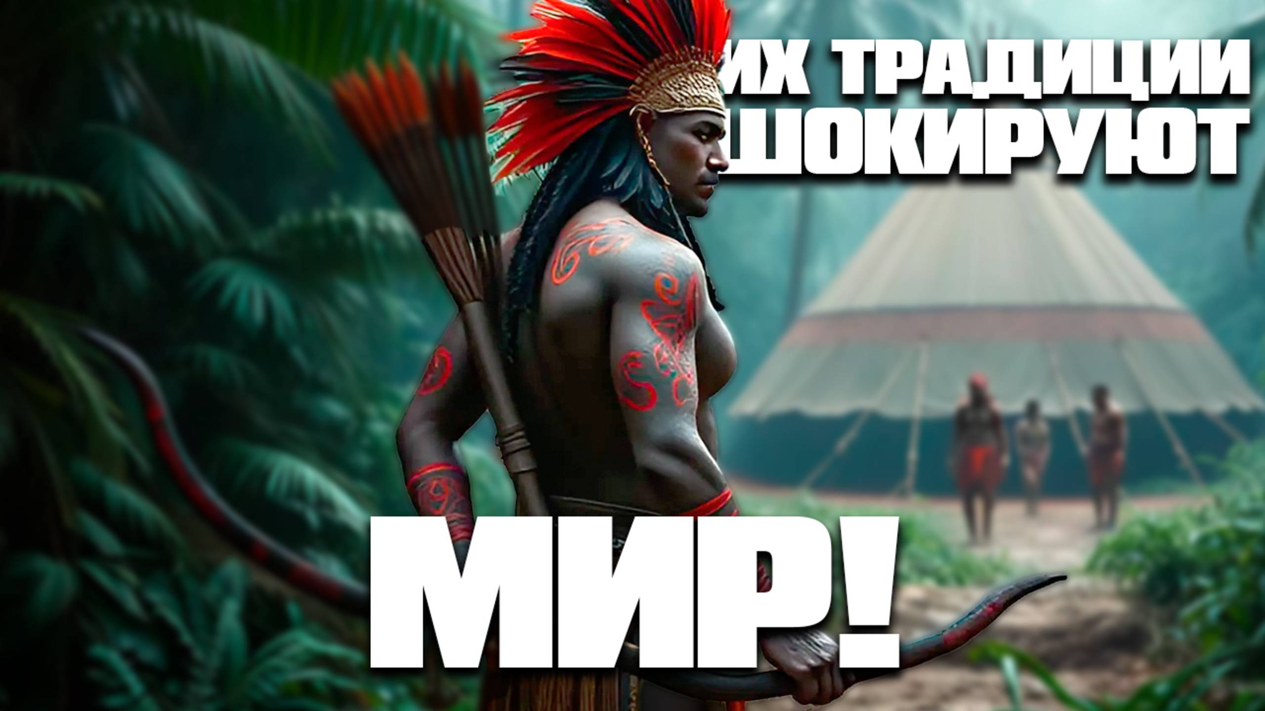 Яномами – племя, живущее вне времени! Их традиции шокируют мир