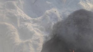 Лыжная прогулка и конденсат на носу