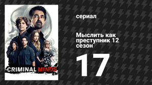 Мыслить как преступник 12 сезон 17 серия «Во тьме» (сериал, 2005-2020)