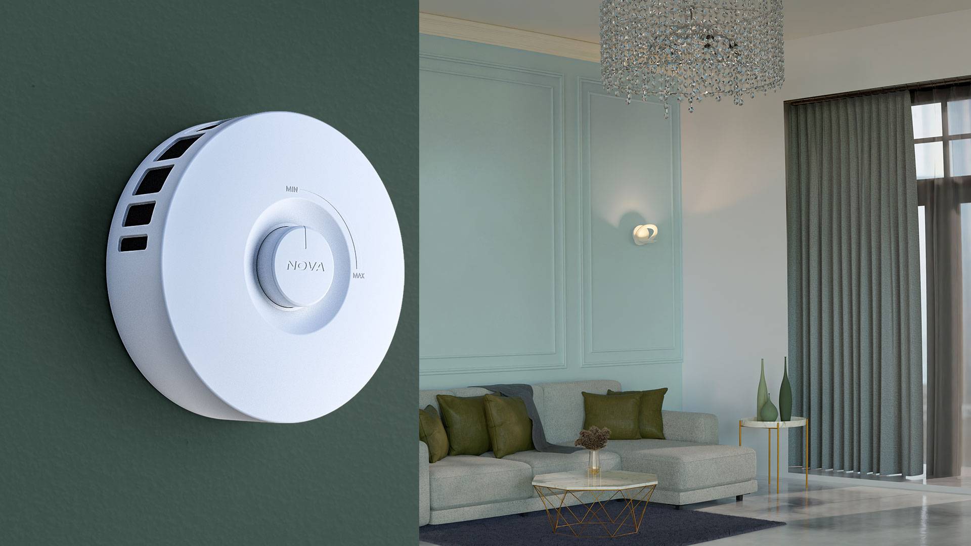 Приточный стеновой клапан NovaOPTIMA