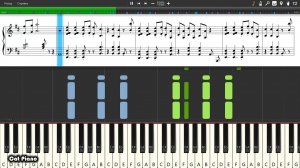 TheFatRat - The Calling (feat. Laura Brehm) - Piano tutorial and cover (Sheets + MIDI)