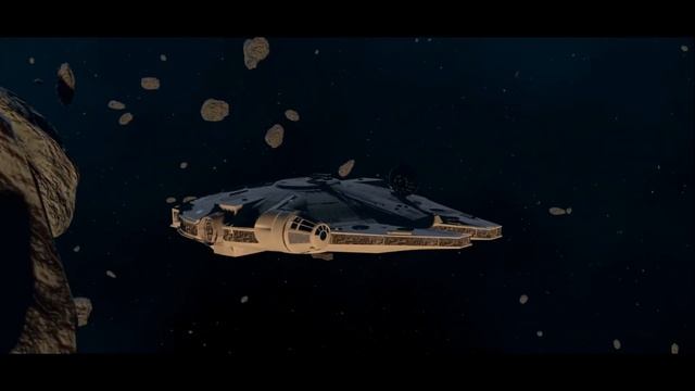 Star Wars - Blender - Millenium Falcon Jump to Asteroid Field HQ смотреть онлайн