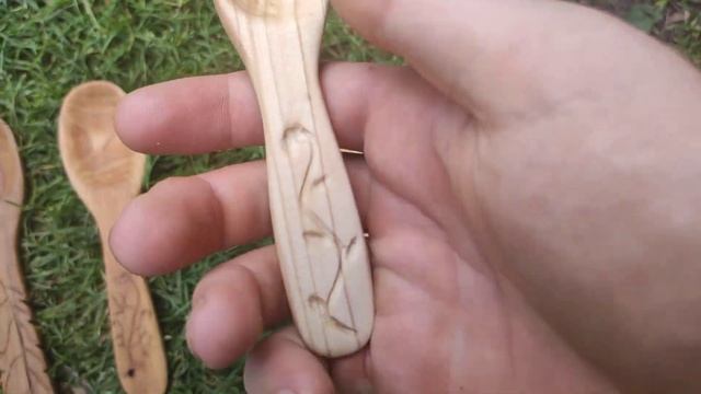 Резные ложки из дерева #деревяннаяложка #мастерскаяартема#АртемБурак