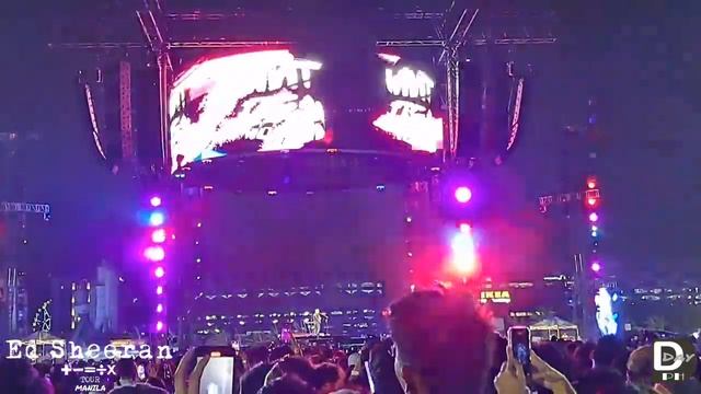 Ed Sheeran - Overpass Graffiti (Mathematics Tour Manila)