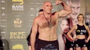 🔥Олейник против Дос Сантоса. 

Взвешивание на BKFC — топим за Алексея.