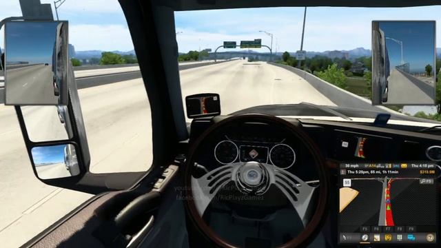 Ric Playz: American Truck Simulator PC STEAM GAMEPLAY PART 4 смотреть онлайн