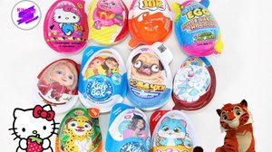 Десерты-сюрпризы с игрушками! Данли, Киндер, Конфитрейд, Юнион и др.