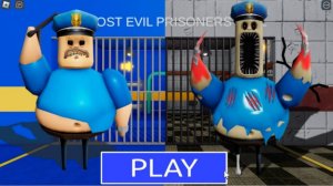 BARRY ПРОТИВ BARRY EXE PRISON RUN!  SCARY OBBY в РОБЛОКС