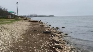 Керчь. Берег, море,бывший пляж на Сморжевского 04.04.25