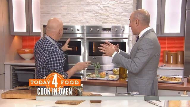 Tom Colicchio Cooks For Easter: Roasted Porchetta With Sausage And Apples | TODAY