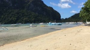 Corong Corong beach в Эль Нидо на острове Палаван