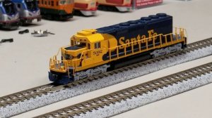 Kato N scale SD40-2 'mid production' with ESU LokSound V5 added