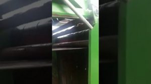 Прокрутка пресс-подборщика John Deere 570 | Checking the work of the baler John Deere 570
