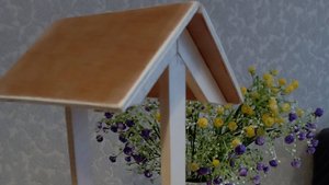 Настольный декоративный колодец своими руками