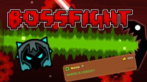 Наконец-то! 😱😃 BossFight в geometry dash! Как построить босса в geometry dash?