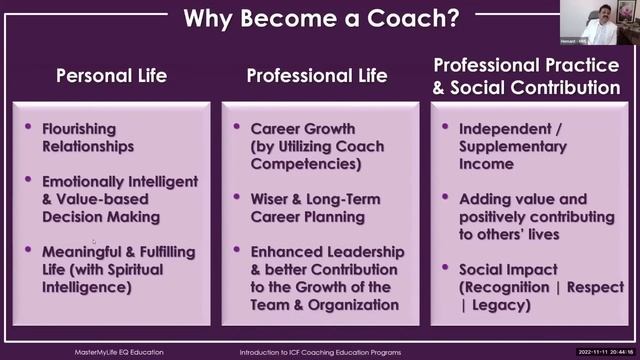 How to beat recession, grow in your career and become a competent & successful global coach? | MML