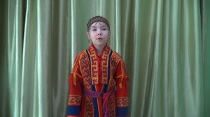 Данильченко Лия, 7 лет, п.Тазовский. Стихотворение "Рождение Ямала", Леонид Лапцуй.