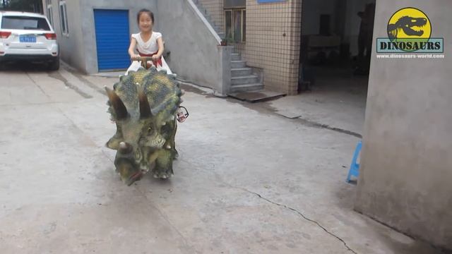 Children's play equipment Robot Triceratops Ride DWE063 смотреть онлайн