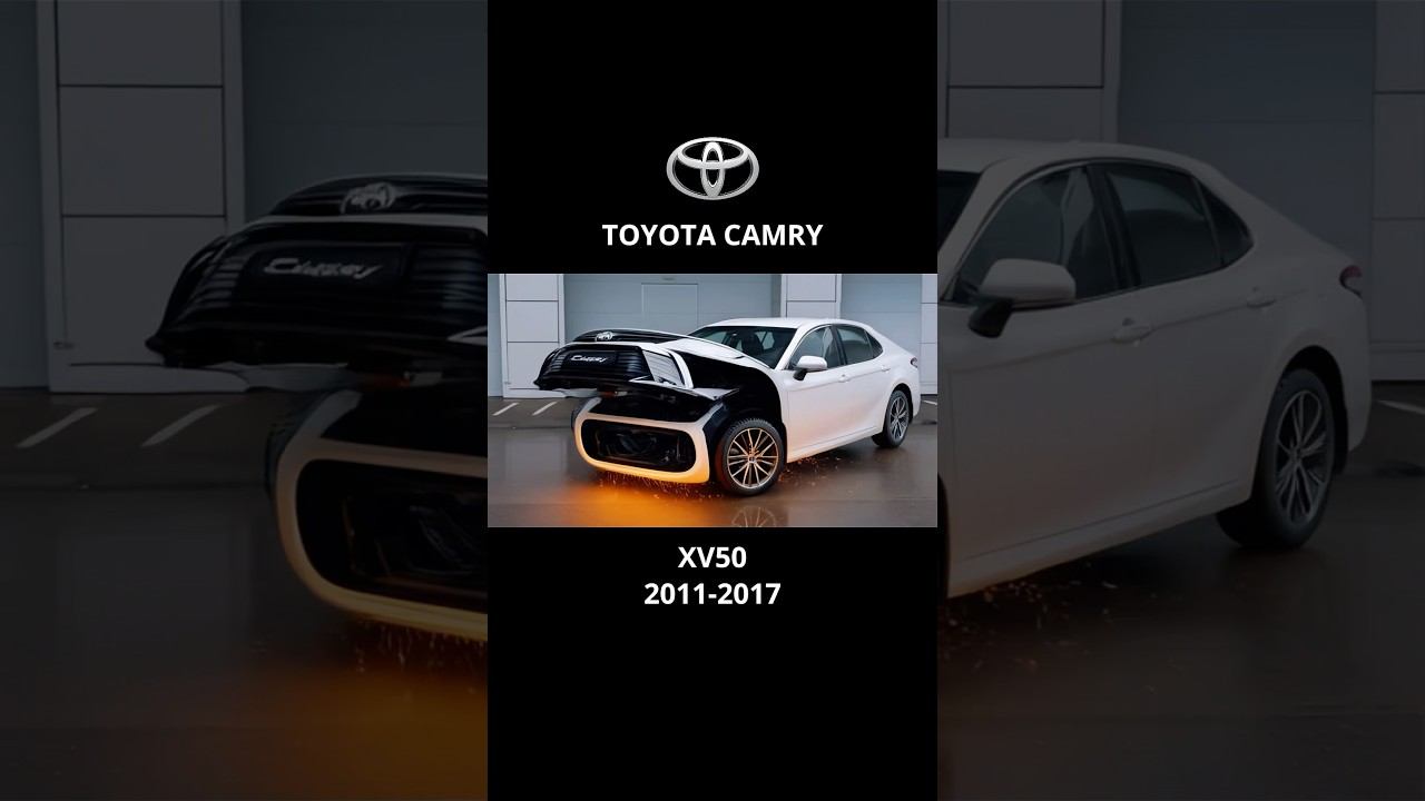 TOYOTA CAMRY эволюция 1982-2025 #камри #тойотакамри