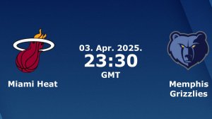 03.04.2025 | Майами Хит — Мемфис Гриззлис | Heat at Grizzlies