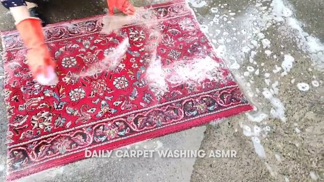 The BEST CARPET WASHING DIY | relax with daily rug cleaning videos смотреть онлайн