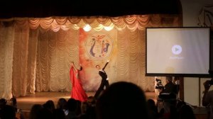 Выступление Еременко Александра и Петряевой Елизаветы, ансамбль "Мериданс". Вальс.