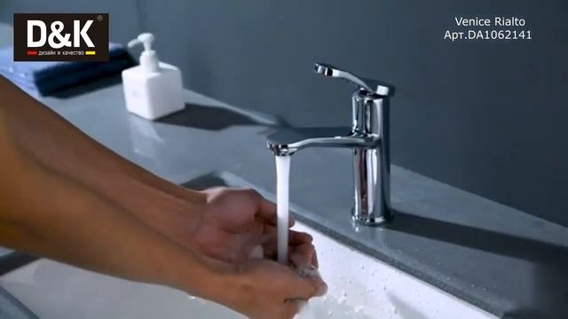 Смеситель для раковины D&K Venice Rialto DA1062141 смотреть онлайн
