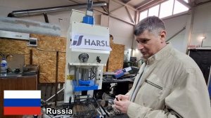 Отзыв клиента о гидравлическом прессе 100 тонн от HARSLE