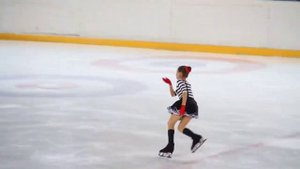 Камила Валиева 2016 год. Показательное выступление.