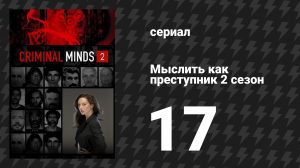 Мыслить как преступник 2 сезон 17 серия «Бедствие» (сериал, 2005-2020)