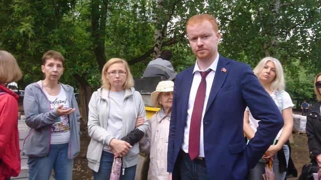 Яуза. Встреча с Парфеновым. КПРФ. 23.05.19.ч 4 смотреть онлайн