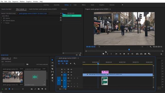 Glitch Transitions Preset & Sound Effects for Premiere Pro/Glitch Transitions /Glitch Sound Effects
