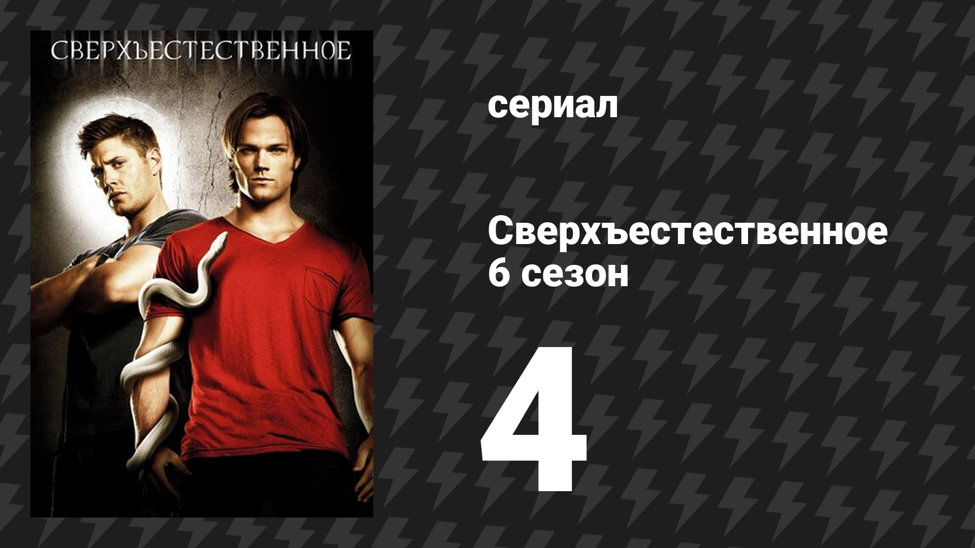 Сверхъестественное 6 сезон 4 серия «Выходные у Бобби» (сериал, 2010-2011)