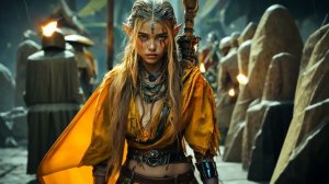 Epic Elven Music with Female Vocals   Short AI Cinematic Clip