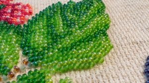 Набор для вышивания бисером «Маки с ежевикой»