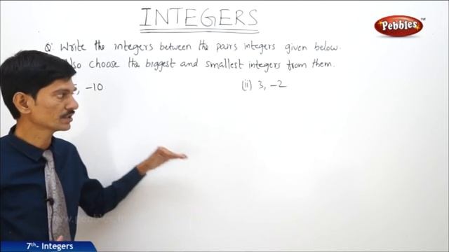 Integers | 7th Mathematics | AP & TS Syllabus | Live Video смотреть онлайн