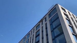 Подъём мебели на террасу на Петроградской стороне