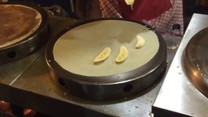 Тайские блинчики роти. Уличная еда в Таиланде