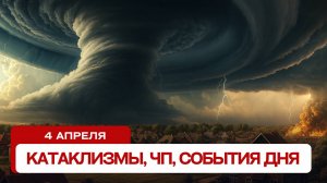 Новости сегодня 04.04.2025. Катаклизмы за день, ЧП, события дня