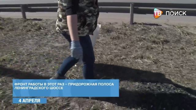 Сотрудники муниципалитета в Клину вышли на субботник