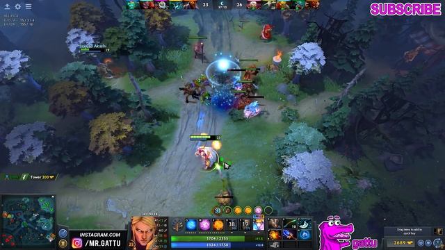 NEW INVOKER PATCH 7.09 DOTA 2 NEW META GAMEPLAY #33 (RAMPAGE INVOKER) смотреть онлайн