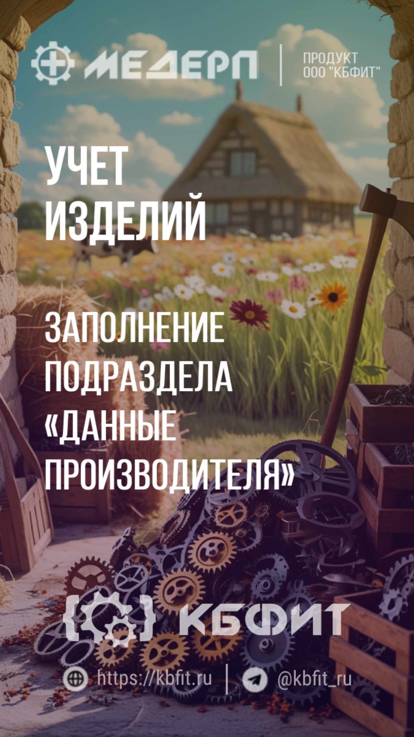 КБФИТ: МЕДЕРП.Учет изделий: Заполнение подраздела «Данные производителя» в карточке вариации изделия
