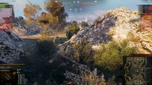 Батчат 25т в одиночку уничтожает статистов! Рекордный бой!