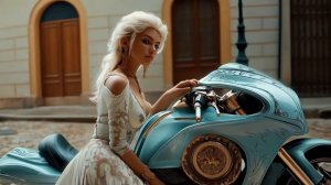 The Glamour of Victorian Girls and Custom Vehicle. A Dreamer’s Journey in NYC   AI Short Film