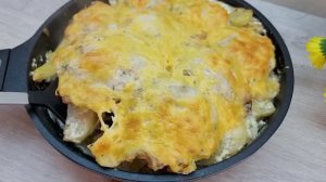 Мясо _по-французски_ или _по-деревенски_, как больше нравится - вкус все-равно отменный_