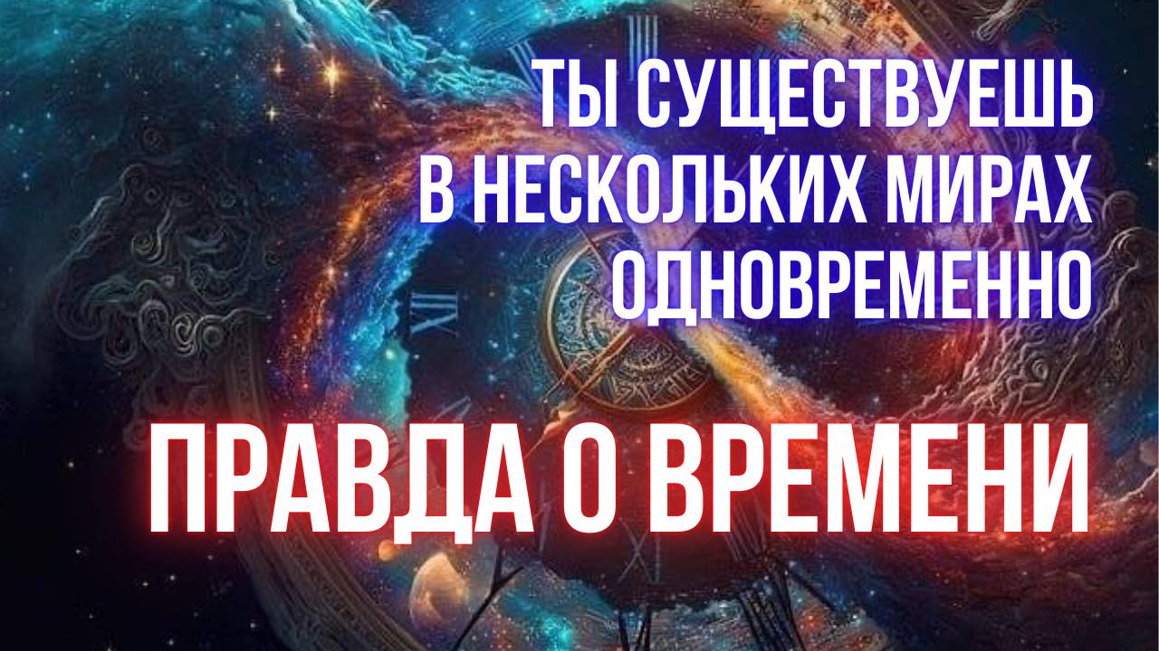 Вся правда о времени: иллюзия, параллельные миры и квантовая магия #паралельныемиры #жизньвматрице