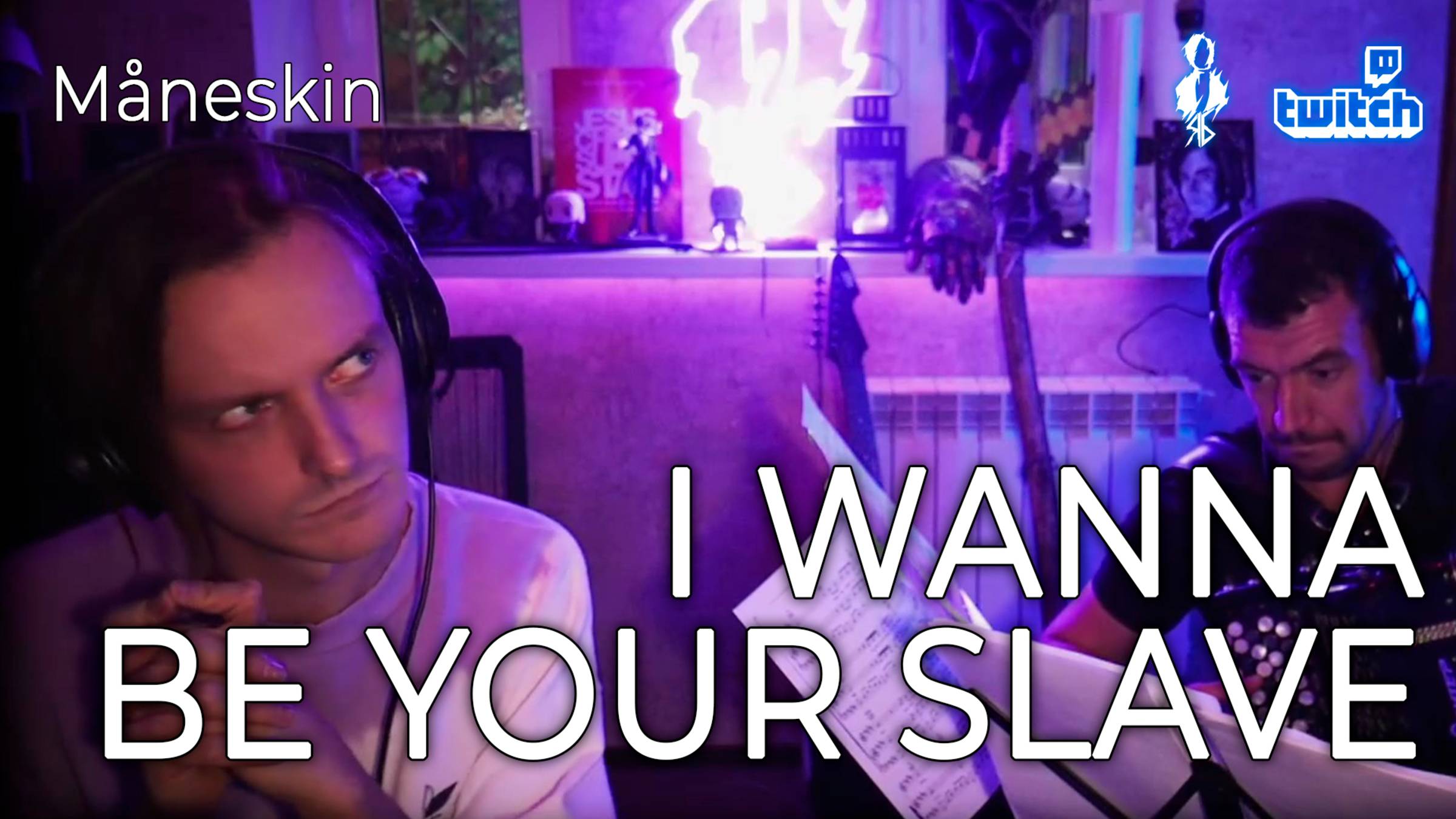 Ярослав Баярунас - I Wanna Be Your Slave (cover «Måneskin») смотреть онлайн