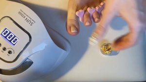 Дизайн в педикюре леопард. Любительские ногти