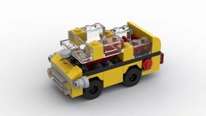 Как построить Желтый 💛школьный автобус 🚌 из лего. LEGO. #tutorial #lego #bricklady