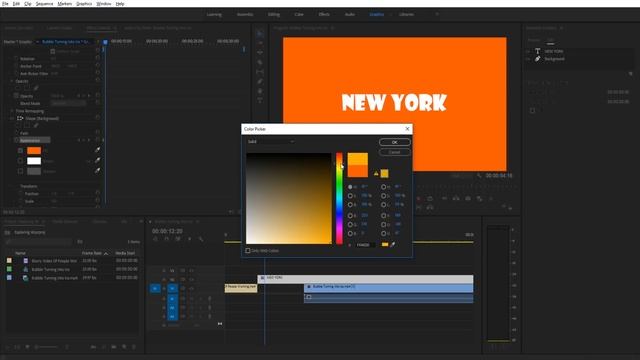 How to Create Color Text Transition in Adobe Premiere Pro CC (2018) смотреть онлайн